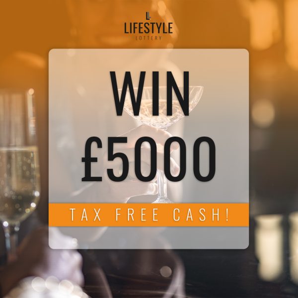 WIN £5,000 TAX FREE CASH